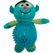 Brinquedo Pelúcia Savana Pet Monstrinho Azul com Mordedor GD para Cães - Tam. Único