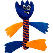 Brinquedo Savana Pet Monstrinho Feliz com Corda Azul para Cães - Tam. Único