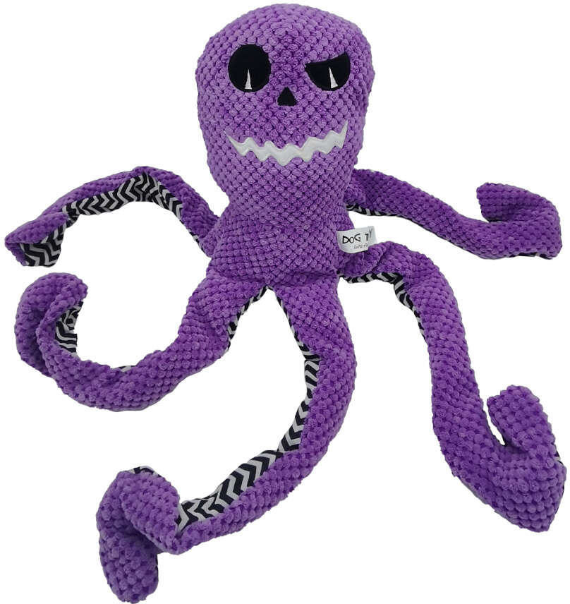 Brinquedo Savana Pet Pelúcia Polvo Sofisticado Roxo para Cães - Tam. Único