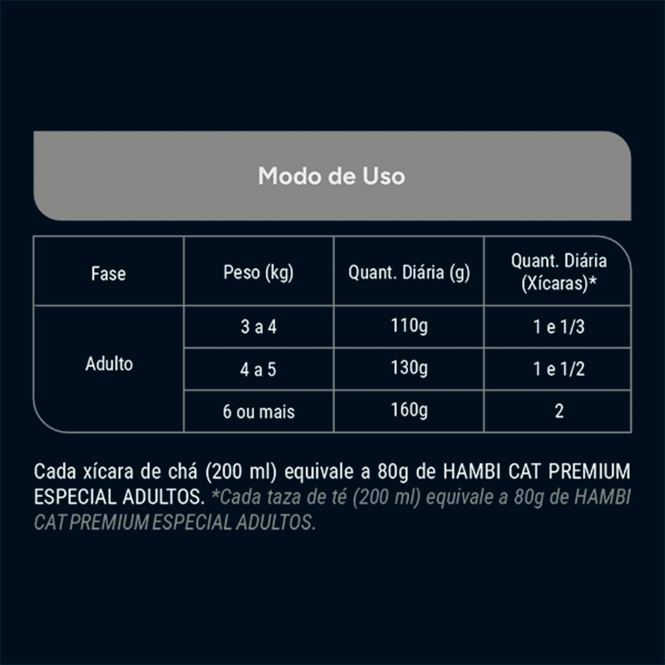 Ração Seca Hambi Premium Especial Mix para Gatos Adultos - 25Kg