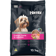 Ração Seca Hambi Premium Especial Frango, Carne e Legumes para Cães Raças Pequenas e Médias - 10,1Kg
