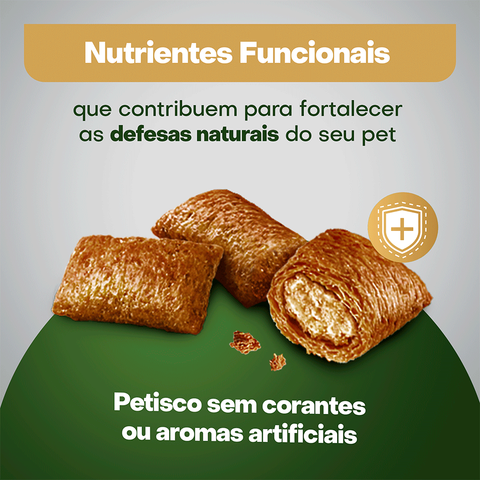 Petisco Optimum Sistema Imunológico para Cães Adultos Sabor Frango - 80 g