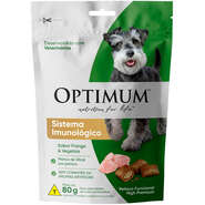 Petisco Optimum Sistema Imunológico para Cães Adultos Sabor Frango - 80 g
