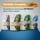 Petisco Optimum Pele e Pelo para Cães Adultos Sabor Salmão
