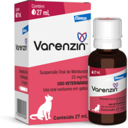 Suspensão Oral de Molidustat Elanco Varenzin 25 mg para Gatos - 27 mL