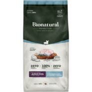 Ração Seca Bionatural Sensitive para Cães Adultos Raças Pequenas sabor Peixe - 10,1Kg