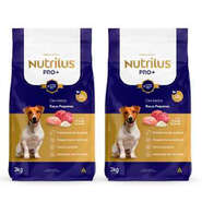 Ração Seca Nutrilus Pro+ Frango & Carne para Cães Adultos de Raças Pequenas