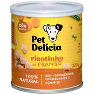 Ração Úmida Pet Delícia Natural Risotinho de Frango Fácil Digestão - 320 g