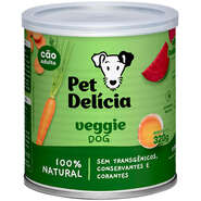 Ração Úmida Pet Delícia Natural Veggie Dog para Cães - 320 g