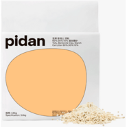 Granulado Higiênico Pidan Tofu com Areia Sanitária para Gatos Grãos Médios - 3,6Kg