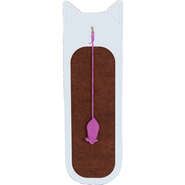 Brinquedo Arranhador Bastet Gancho MDF Branco - Tam. Único