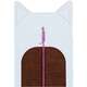 Brinquedo Arranhador Bastet Gancho MDF Branco