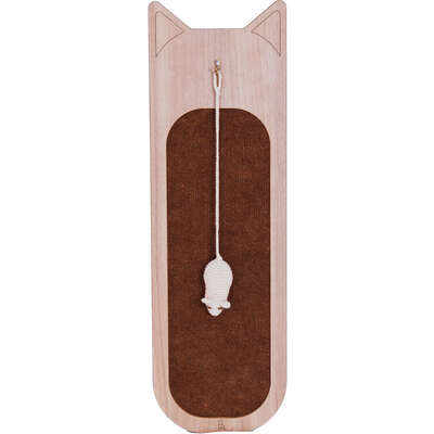 Brinquedo Arranhador Bastet Gancho MDF Madeirado