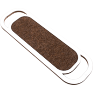 Brinquedo Arranhador Bastet Clean MDF Branco - Tam. Único