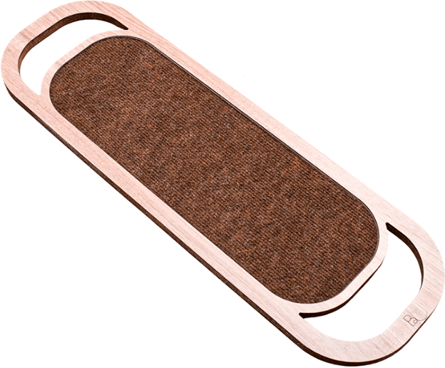 Brinquedo Arranhador Bastet Clean MDF Madeirado - Tam. Único