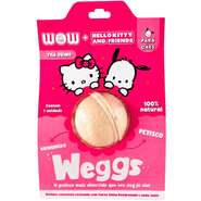 Petisco WOW Weggs Hello Kity para Cães Sabor Lombo - 1 Unidade