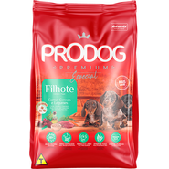 Ração Seca Prodog Carne, Cereais e Legumes para Cães Filhotes Raças Pequenas e Médias - 25Kg