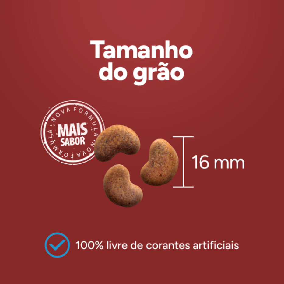 Ração Seca Prodog Frango, Carne e Cereais para Cães Adultos Raças Grandes - 25Kg