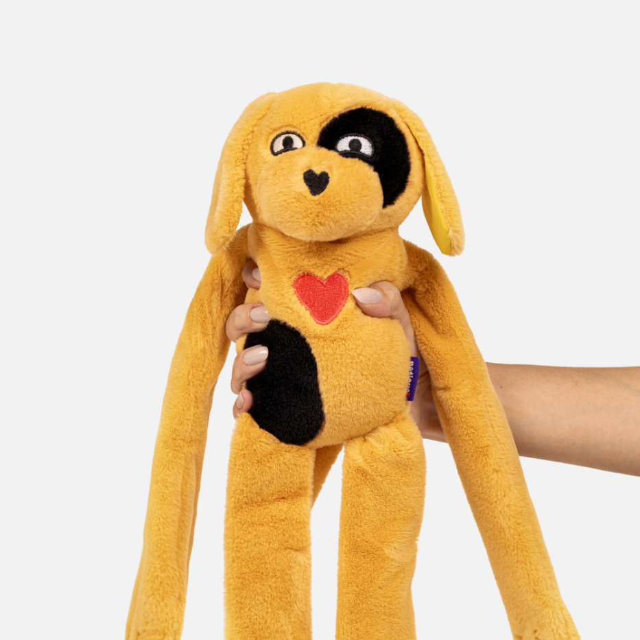 Pelúcia Cachorro Caramelo Petlove para Cães - Tam. Único