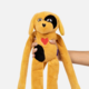 Pelúcia Cachorro Caramelo Petlove para Cães e Gatos