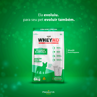 Ração Premiatta HD Alta Digestibilidade para Cães de Raças Pequenas com 4 a 10 Kg