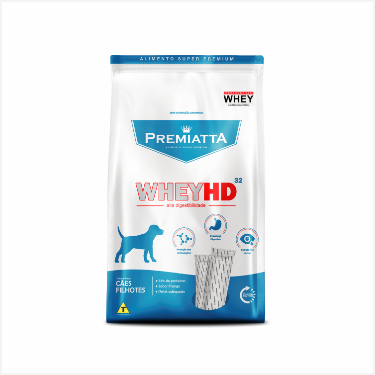 Ração Premiatta HD Alta Digestibilidade para Cães Filhotes - 6Kg