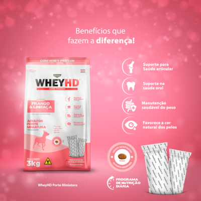 Ração Premiatta HD Alta Digestibilidade para Cães de Raças Miniaturas com até 4 Kg