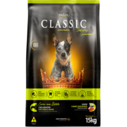 Ração Premiatta Classic Adultos Sabor Carne com Batata Raças Porte Médio e Grande - 15Kg
