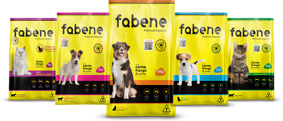Ração Seca Fabene Premium Especial para Gatos Castrados - 10,1Kg