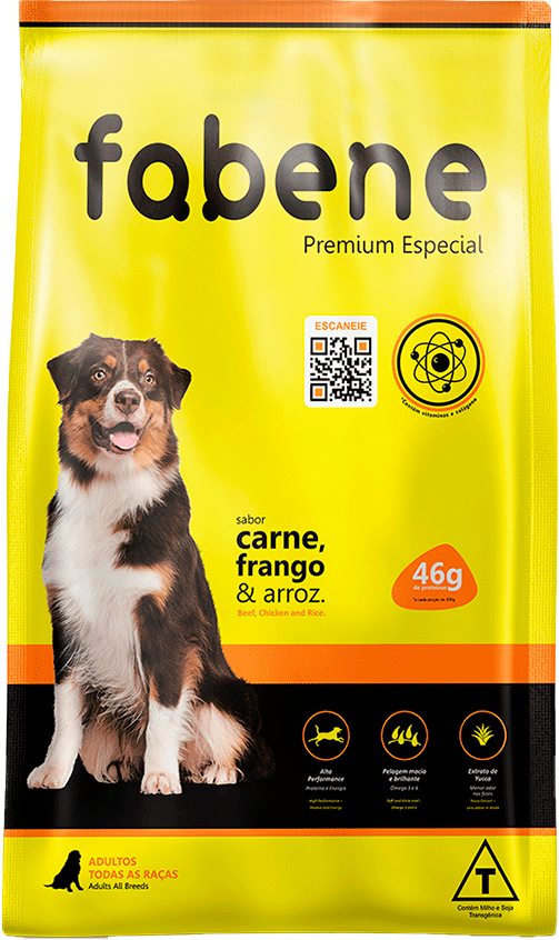 Ração Seca Fabene Premium Especial para Cães Adultos - 20Kg