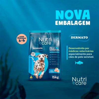 Ração Premiatta Nutri Care Fish & Rice para Cães Adultos