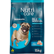 Ração Premiatta Nutri Care Fish & Rice Mini Bits para Cães Adultos - 15Kg