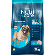 Ração Premiatta Nutri Care Fish & Rice Mini Bits para Cães Adultos - 3Kg