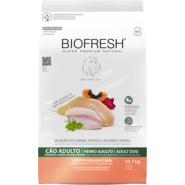 Ração Seca Biofresh Mix de Carne, Frutas, Legumes e Ervas Frescas Cães Adultos de Raças Pequenas e Minis - 10,1Kg