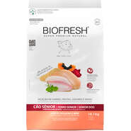 Ração Seca Biofresh Mix de Carne, Frutas, Legumes e Ervas Frescas Cães Sênior de Raças Pequenas e Minis - 10,1Kg