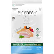 Ração Seca Biofresh Mix de Carne, Frutas, Legumes e Ervas Frescas Cães Adultos de Raças Médias - 10,1Kg