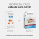 Ração Seca Biofresh Mix de Carne, Frutas, Legumes e Ervas Frescas Cães Sênior de Raças Médias
