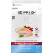 Ração Seca Biofresh Mix de Carne, Frutas, Legumes e Ervas Frescas Cães Sênior de Raças Médias - 10,1Kg
