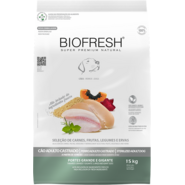 Ração Seca Biofresh Mix de Carne, Frutas, Legumes e Ervas Frescas Cães Castrados de Raças Grandes e Gigantes - 15Kg