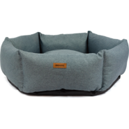 Cama Meau Hexa Linho Azul - Tam. G