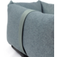 Cama Meau Hexa Linho Azul