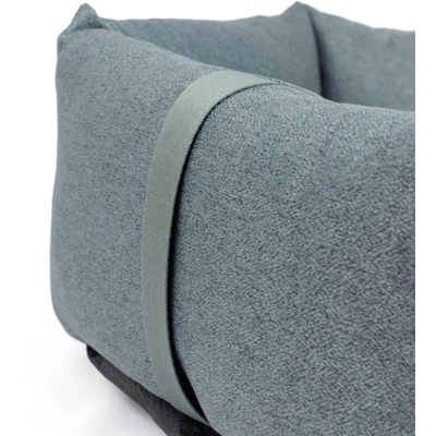 Cama Meau Hexa Linho Azul