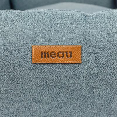 Cama Meau Hexa Linho Azul