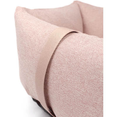 Cama Meau Hexa Linho Rosa