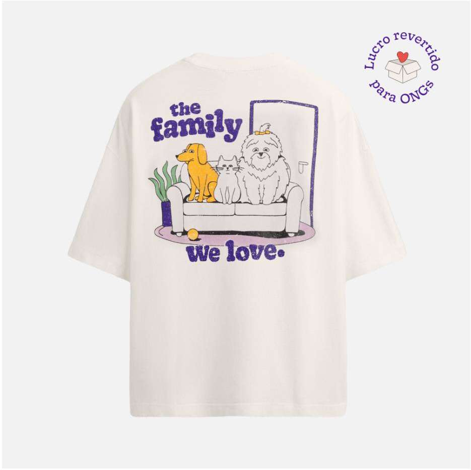 Camiseta Petlove Oversized - Tam.M