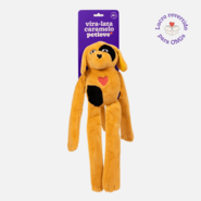 Pelúcia Cachorro Caramelo Petlove para Cães - Tam. Único