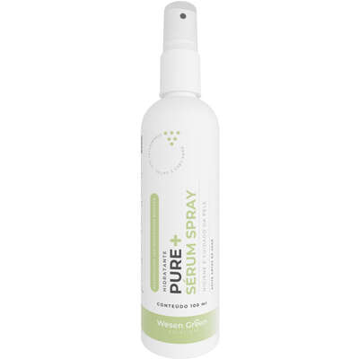 Sérum Spray Hidratante Wesen Green Pure+ para Cães e Gatos
