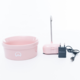 Fonte Bebedouro Porcelana Amicus Aqua para Cães e Gatos Rosa