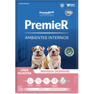 Papinha Desmame Premier Pet Ambientes Internos Cães Filhotes - 1Kg
