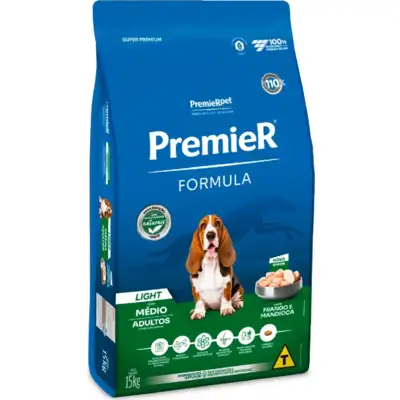 Ração Premier Pet Formula Cães Adultos Light